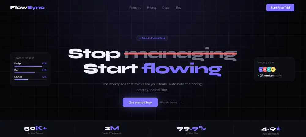 سأنشئ لك صفحة هبوط احترافية بكود HTML وCSS نظيف وجاهزة للنشر فوراً