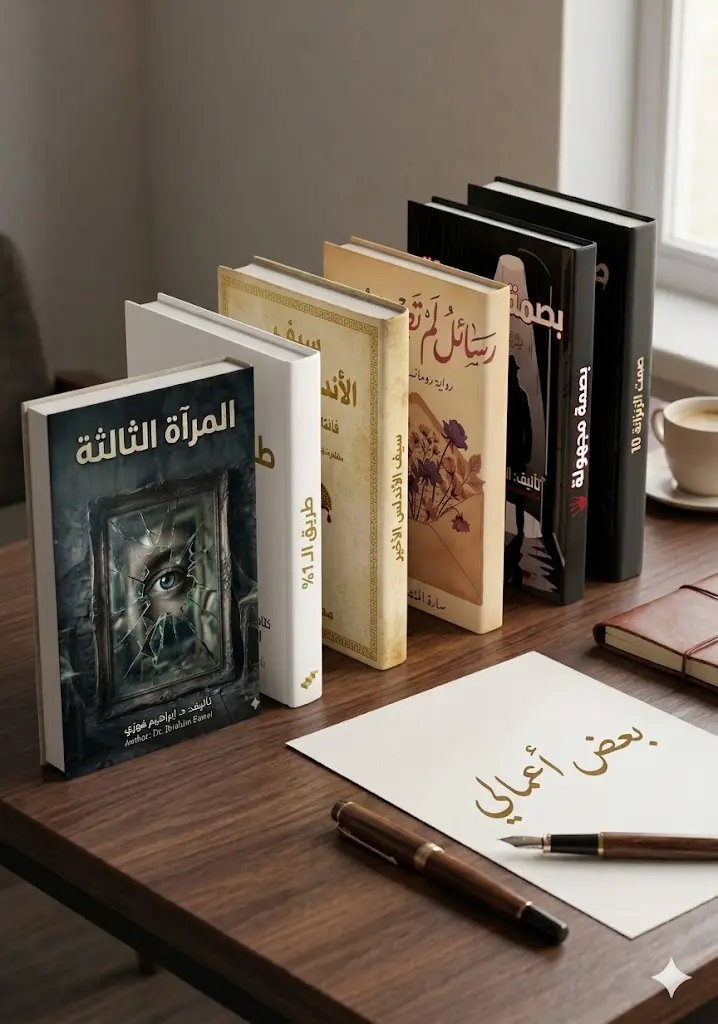 تصميم غلاف رواية أو كتاب احترافي (تصميم اعلاني هدية مع الغلاف)