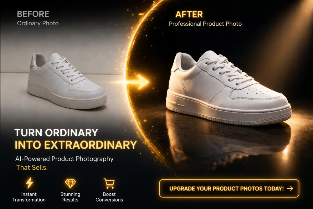 تصميم صور احترافية بالذكاء الاصطناعي (AI Photo Shoot)