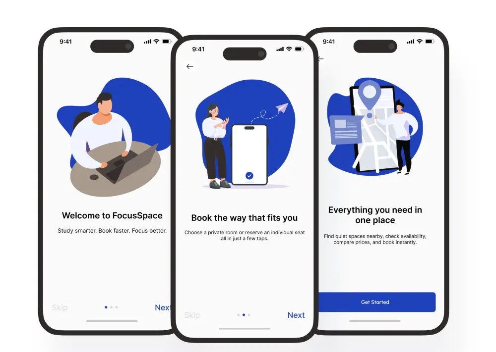 تصميم واجهاتUI/UX لتطبيقات الموبايل
