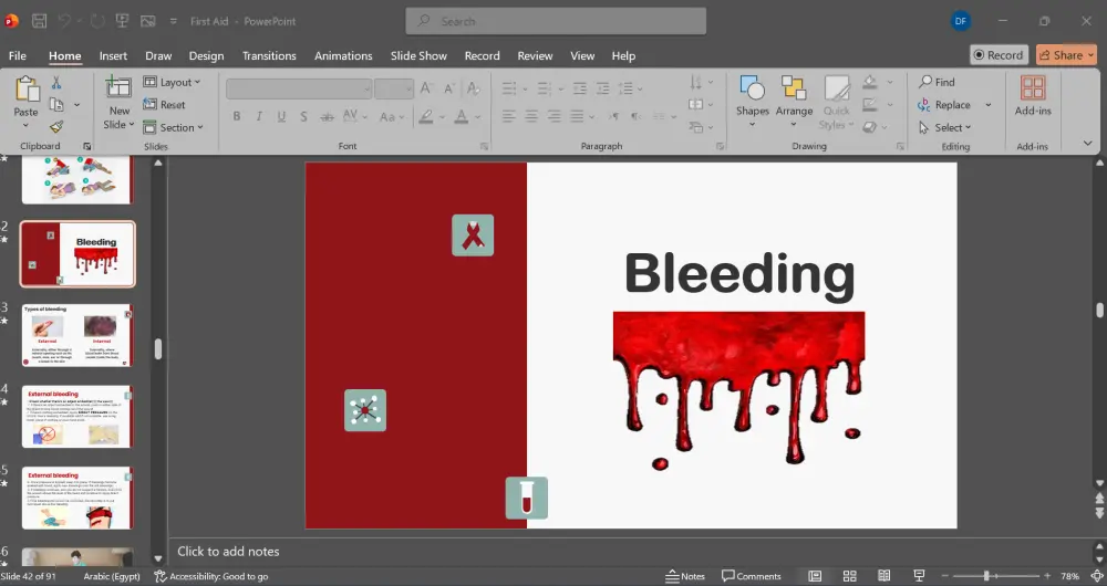 تصميم عروض PowerPoint احترافية ومتميزة لأي مجال.