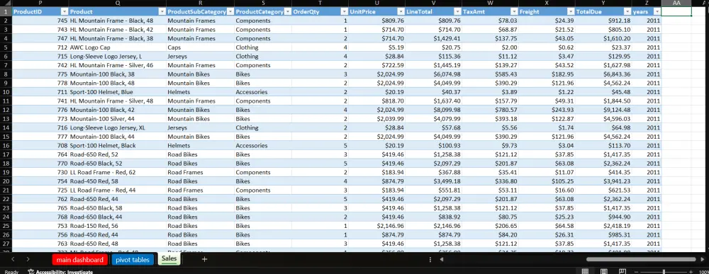 تنسيق وتنظيف ملفات الإكسيل (Excel) باحترافية وسرعة