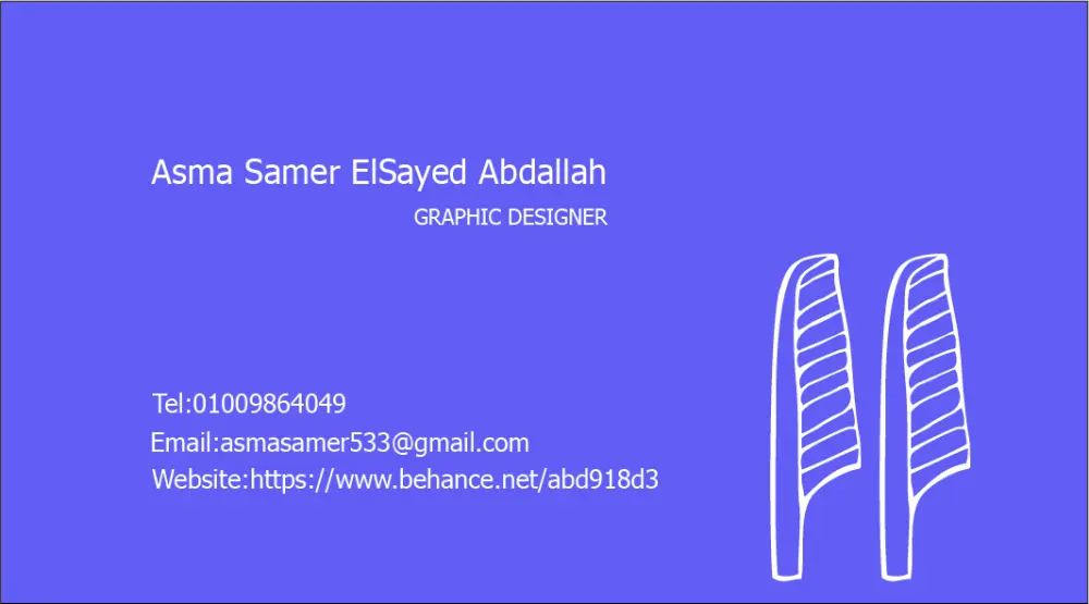 تصميم كروت شخصية (Business Cards) احترافية تعكس هويتك أو هوية مشروعك بشكل مميز وأنيق.