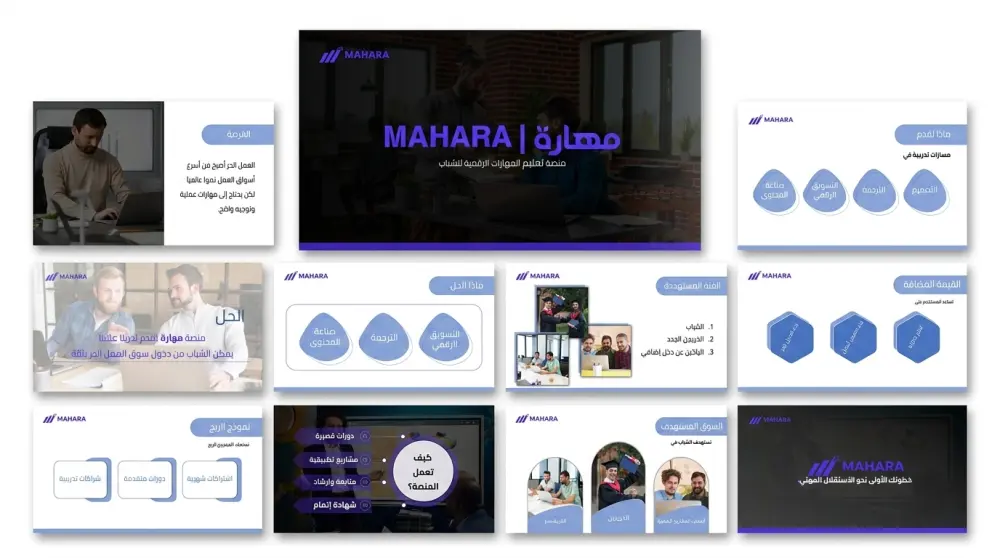 تصميم عروض بوربوينت احترافية