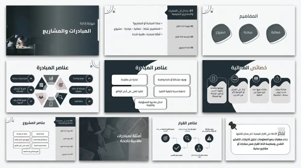 تصميم عروض بوربوينت احترافية