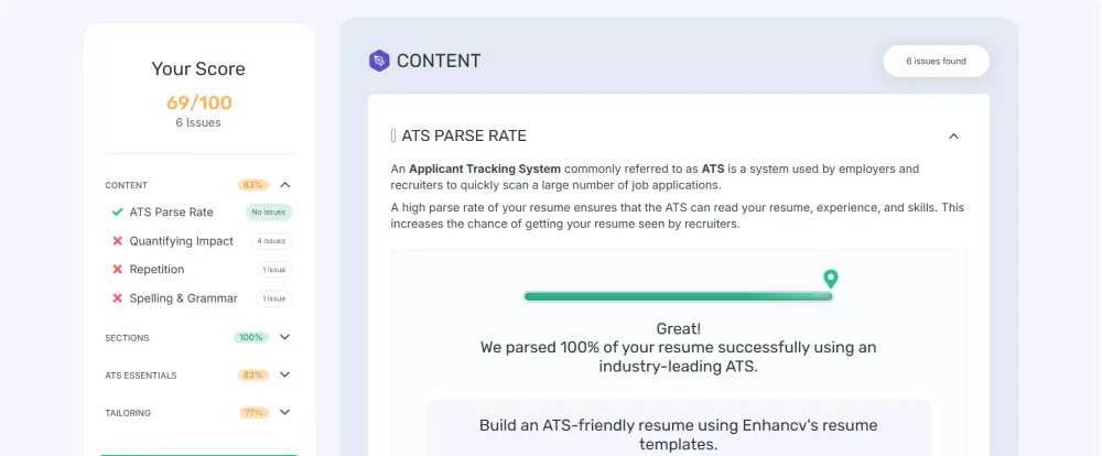 تحويل سيرتك الذاتية إلى CV احترافي يجذب الشركات ويمر من أنظمة ATS