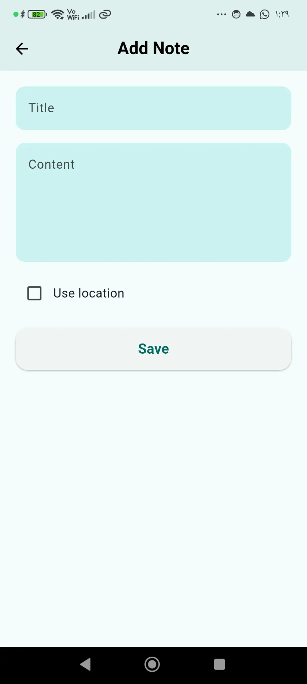 تطبيق ملاحظات احترافي بـ Flutter مع ميزة الموقع الجغرافي وSQLite
