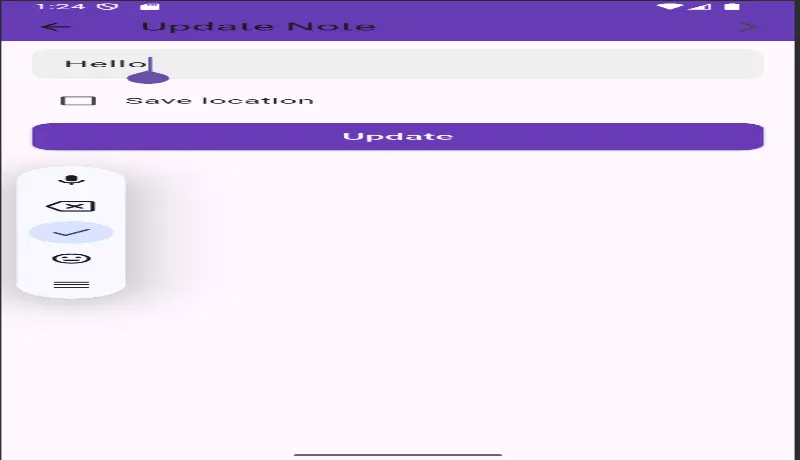 أقدم لك تطبيق ملاحظات (Notes App) بسيط باستخدام Flutter 🔹 تطبيق يساعد المستخدم على إدارة ملاحظاته بسهولة (إضافة / تعديل / حذف) 🔹 تصميم واجهة مستخدم بسيطة وسهلة الاستخدام 🔹 مناسب للمشاريع التعليمية والتطبيقات البسيطة