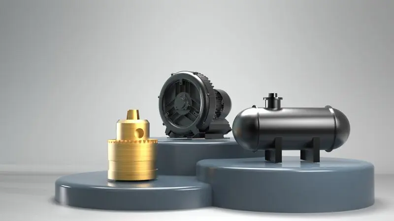 تصميم أجزاء ميكانيكية (Mechanical Parts) جاهزة للتصنيع والطباعة ثلاثية الأبعاد.