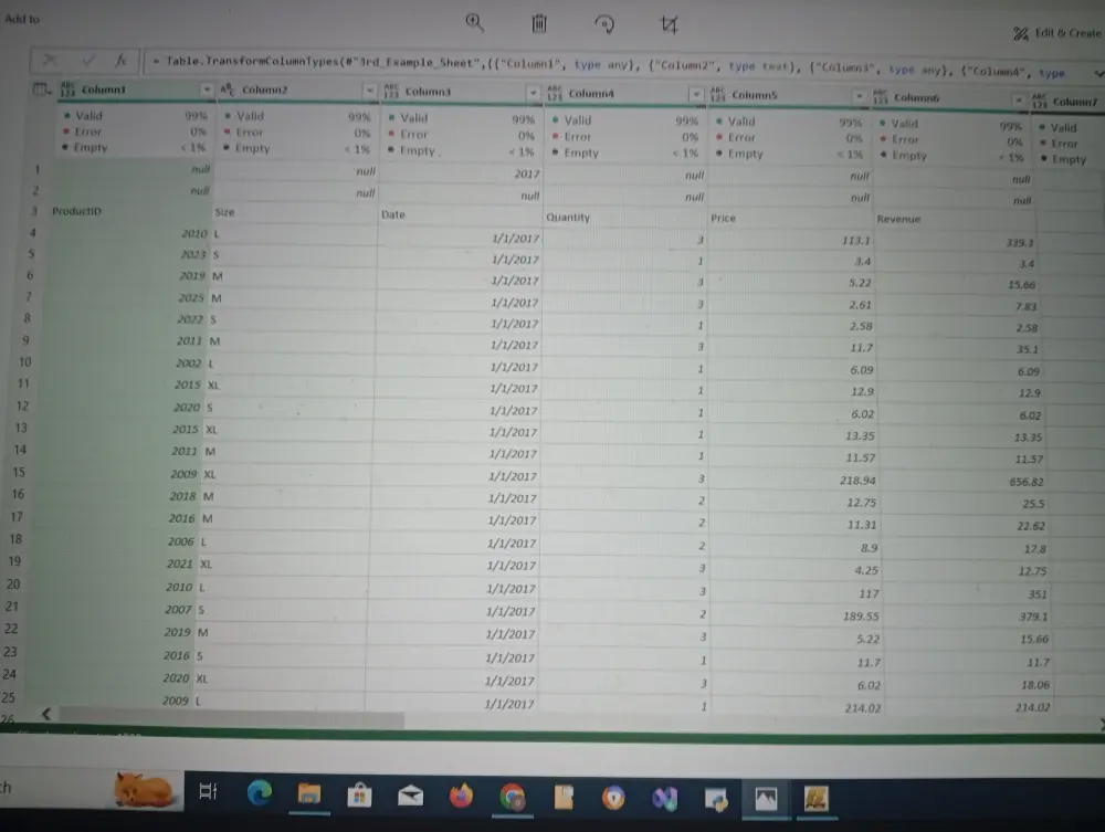 تحليل وتنظيف البيانات