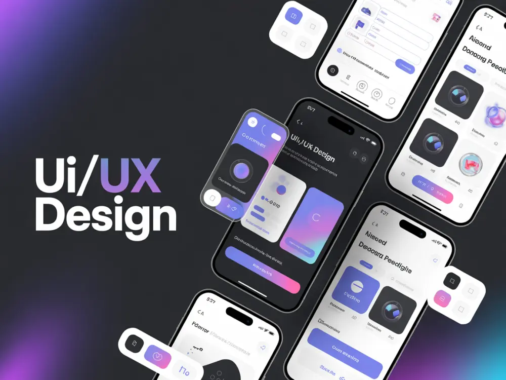 أقدم لك خدمة تصميم واجهات UI/UX احترافية على Figma لتطبيقات الموبايل والمواقع.