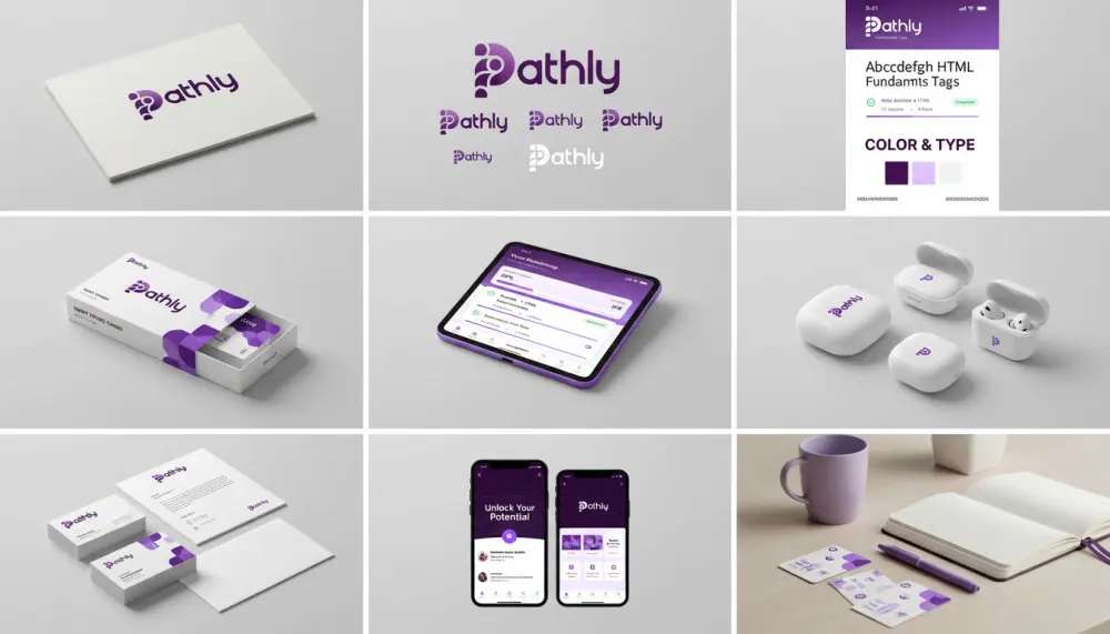تصميم هوية بصرية (Design System) احترافية لموقع أو تطبيق