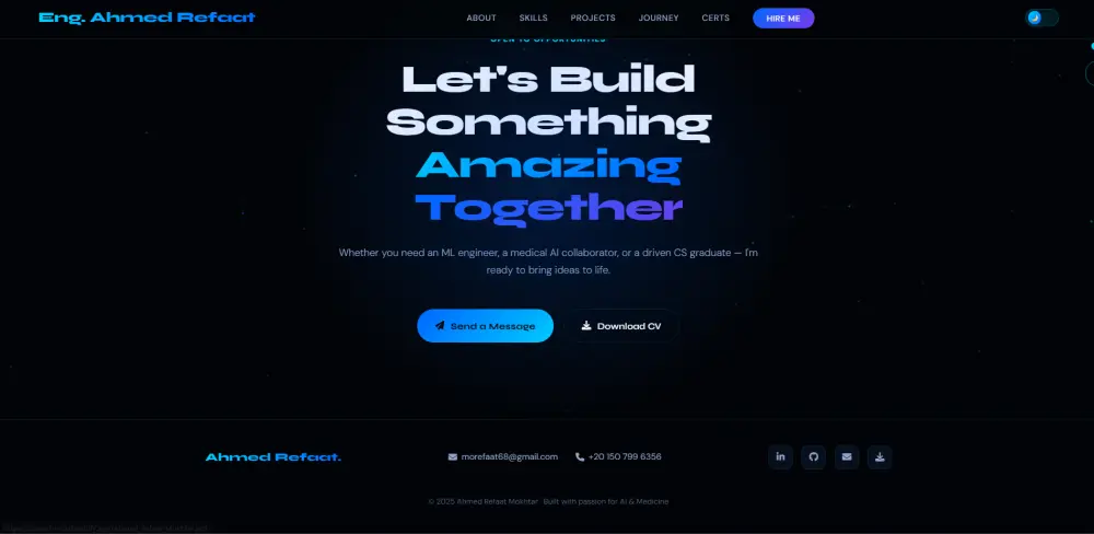 تصميم سيرة ذاتية وبورتفوليو احترافي