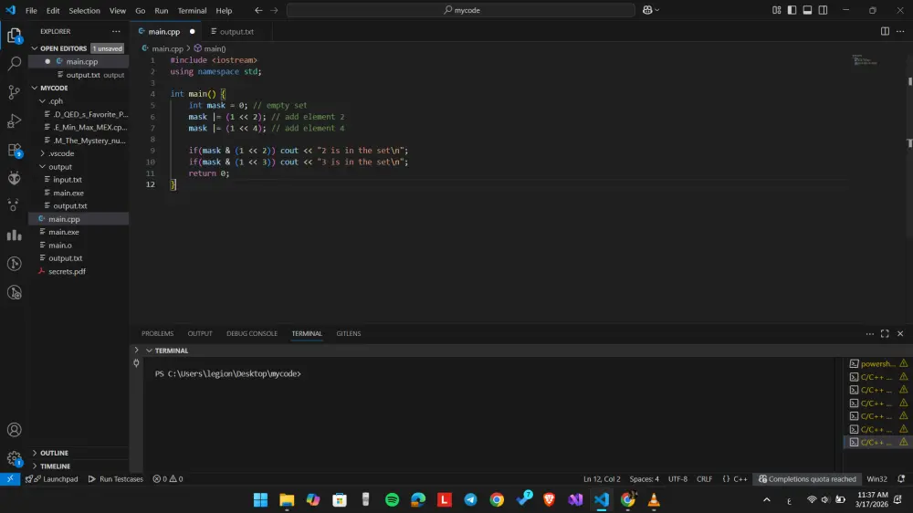 شرح مفصل لمفاهيم البرمجة التنافسية وحل مسائل عمليًا