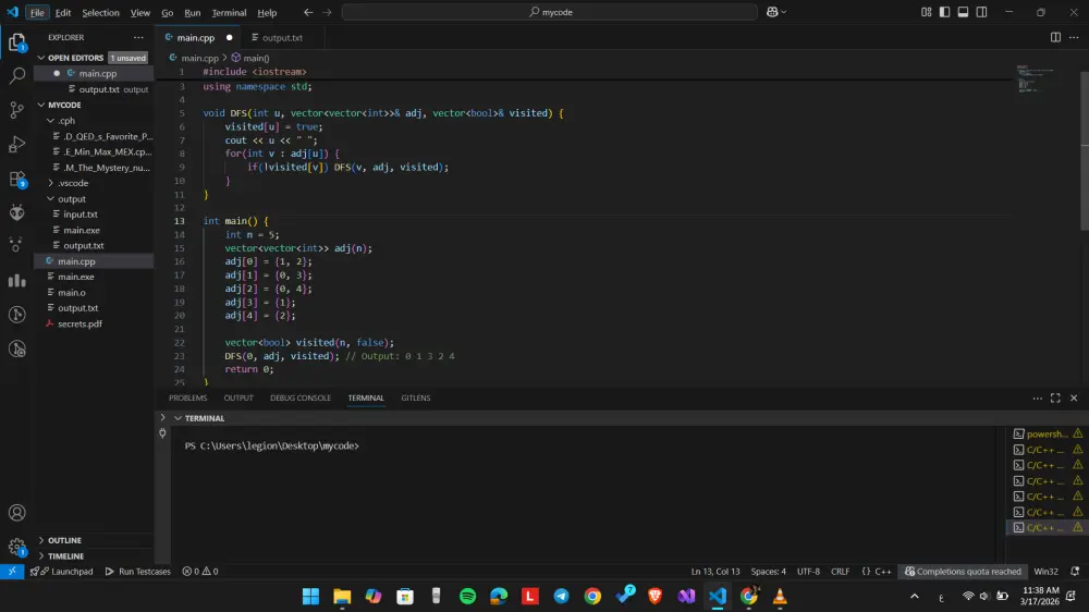 شرح مفصل لمفاهيم البرمجة التنافسية وحل مسائل عمليًا
