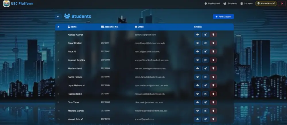 سأبني لك نظام أكاديمي متكامل للجامعات والمدارس بـ ASP.NET Core MVC