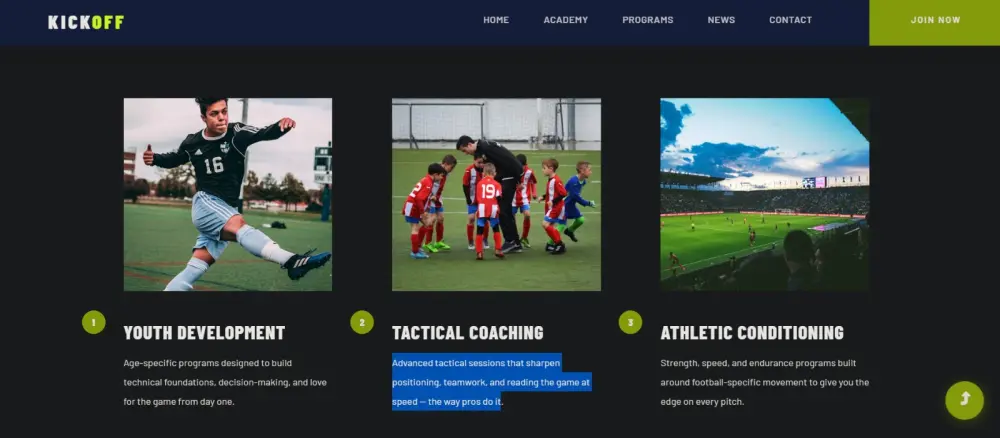 سأبني لك لاندينج بيج احترافية وسريعة بـ HTML و CSS و JavaScript