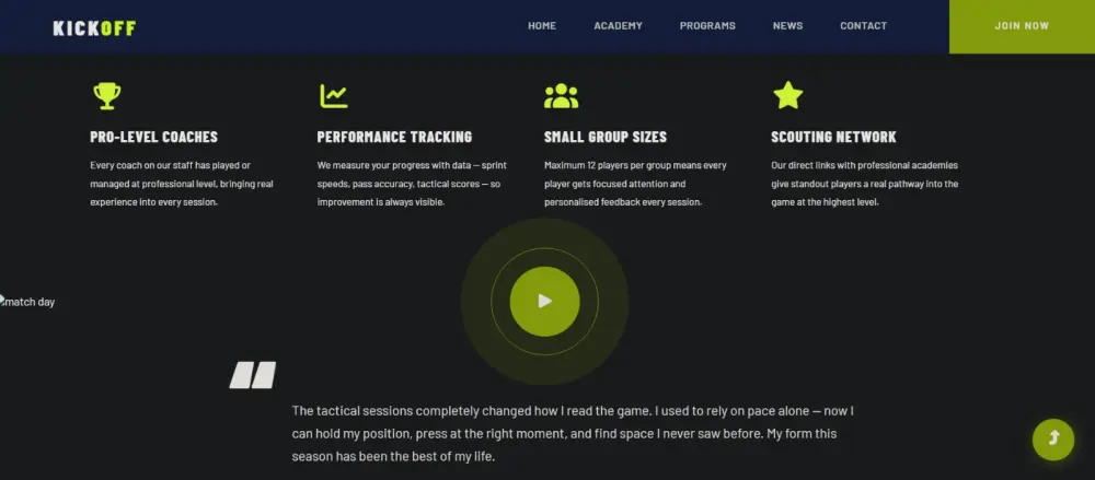 سأبني لك لاندينج بيج احترافية وسريعة بـ HTML و CSS و JavaScript
