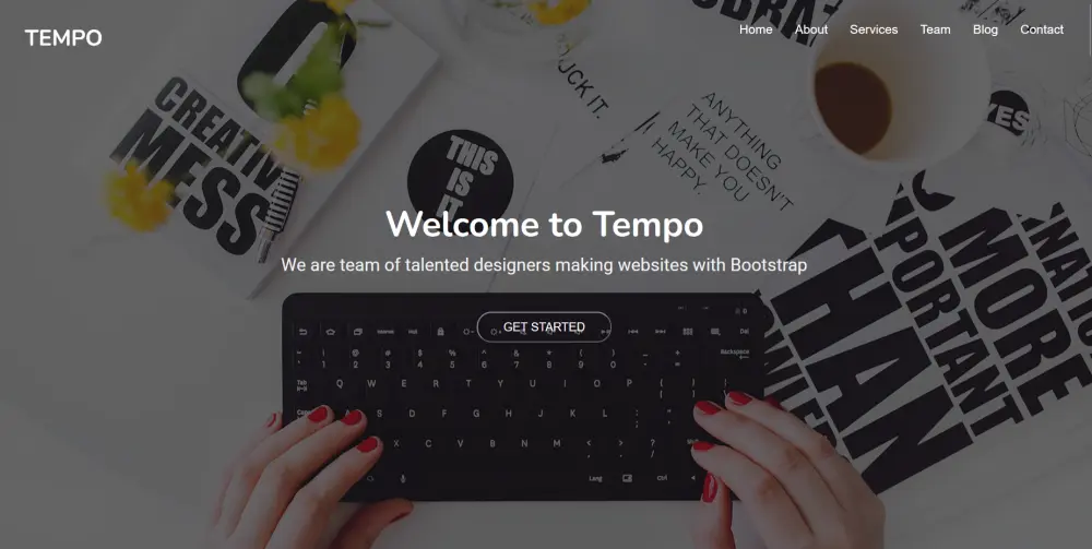 "تصميم وتطوير صفحات ويب تفاعلية وسريعة باستخدام HTML, CSS, JavaScript و Bootstrap"
