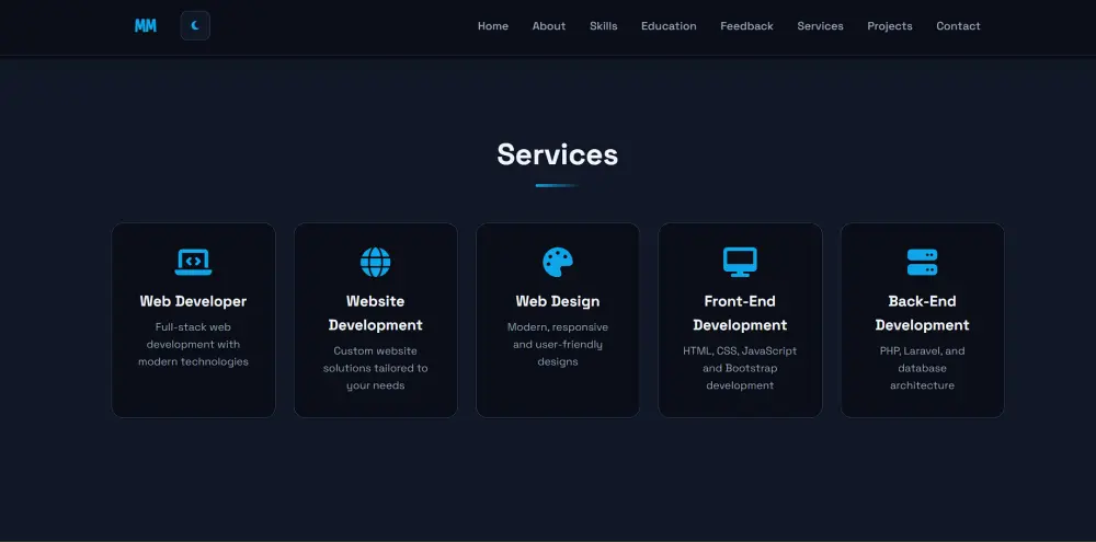 Portfolio Website Design and Development
