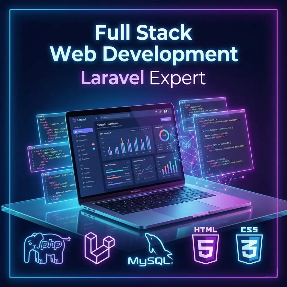 سأقوم بإنشاء متجر إلكتروني كامل باستخدام Laravel و MySQL