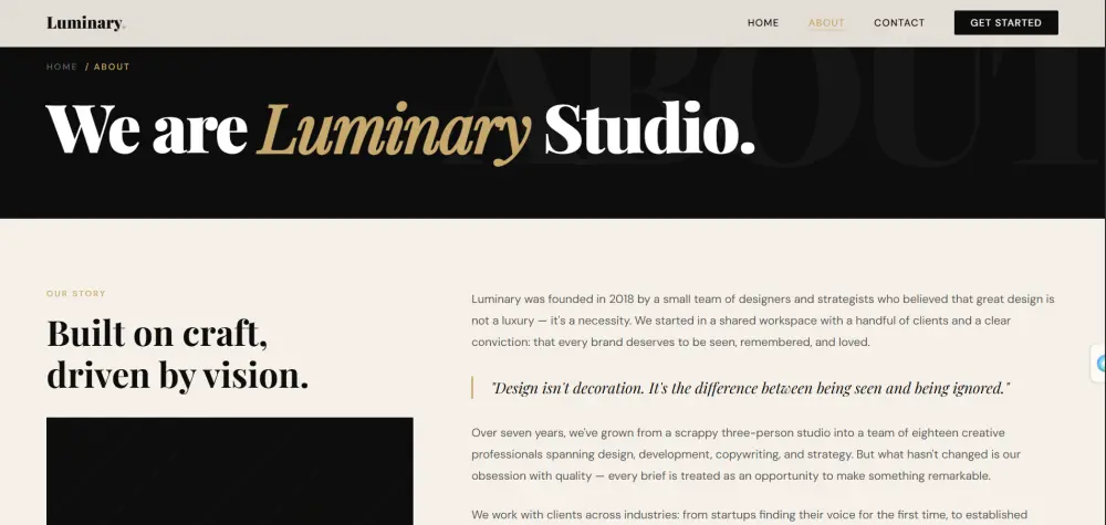 تصميم موقع احترافي لمطعم أو شركة متجاوب وسريع (HTML CSS JavaScript)
