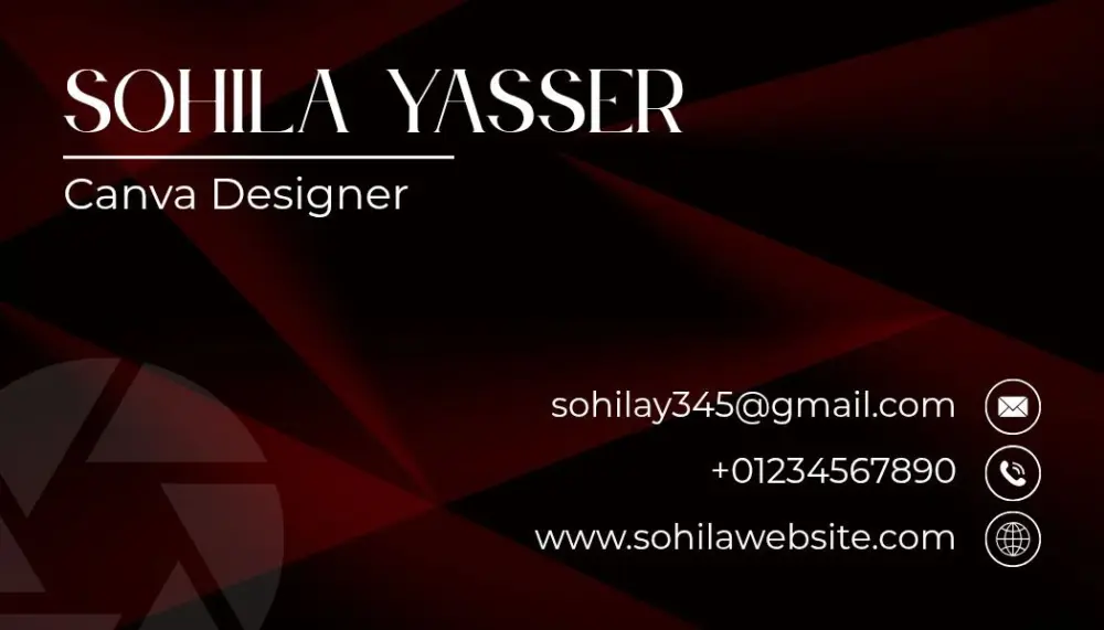 تصميم بطاقات دعوة أو buisness card احترافية و جذابة