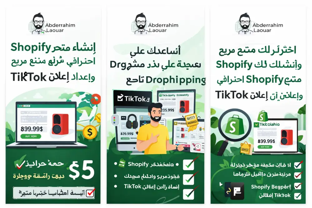 تكفل كامل بمشروع تجارة الكترونية