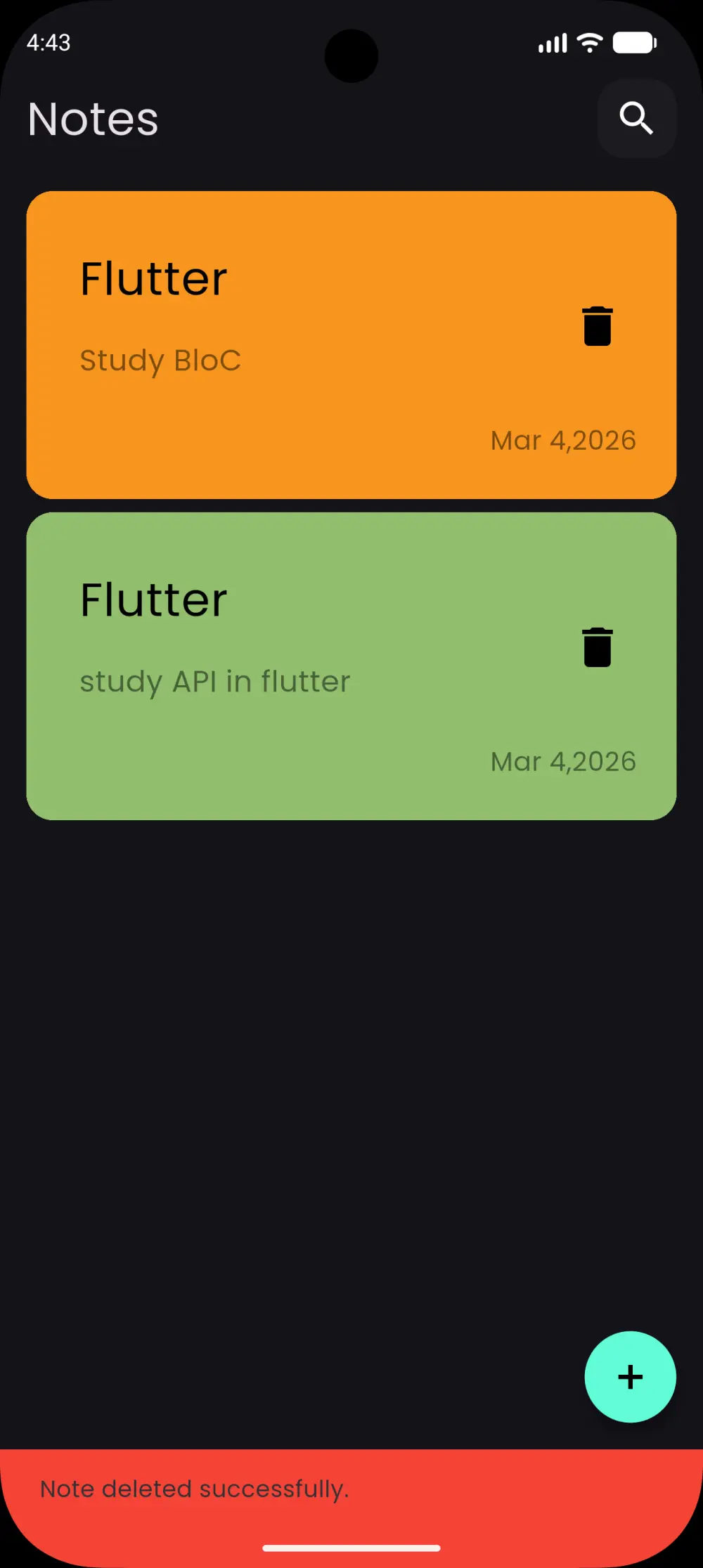 تطوير تطبيق موبايل باستخدام Flutter لأندرويد و iOS