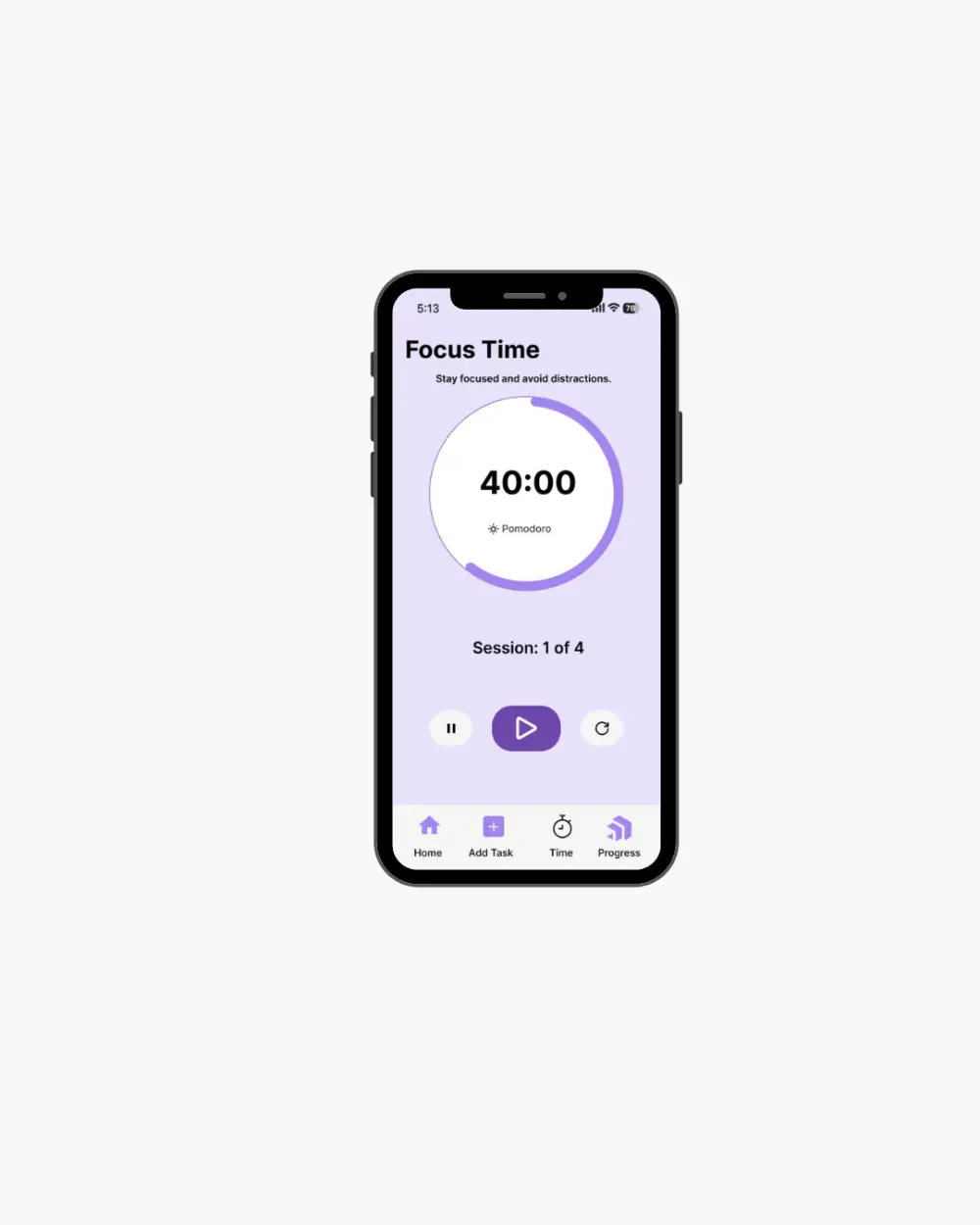 تصميم ui/ux  لتطبيق لإدارة وتنظيم المذاكرة للطلاب