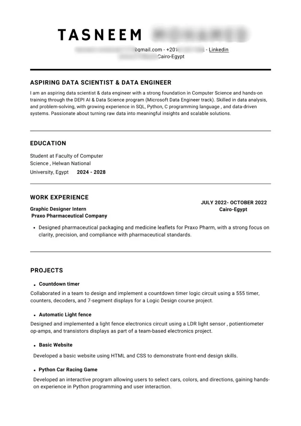 كتابه سيرة ذاتية احترافيه بنظام ال ATS وتحسين بروفايل علي منصه لينكدان