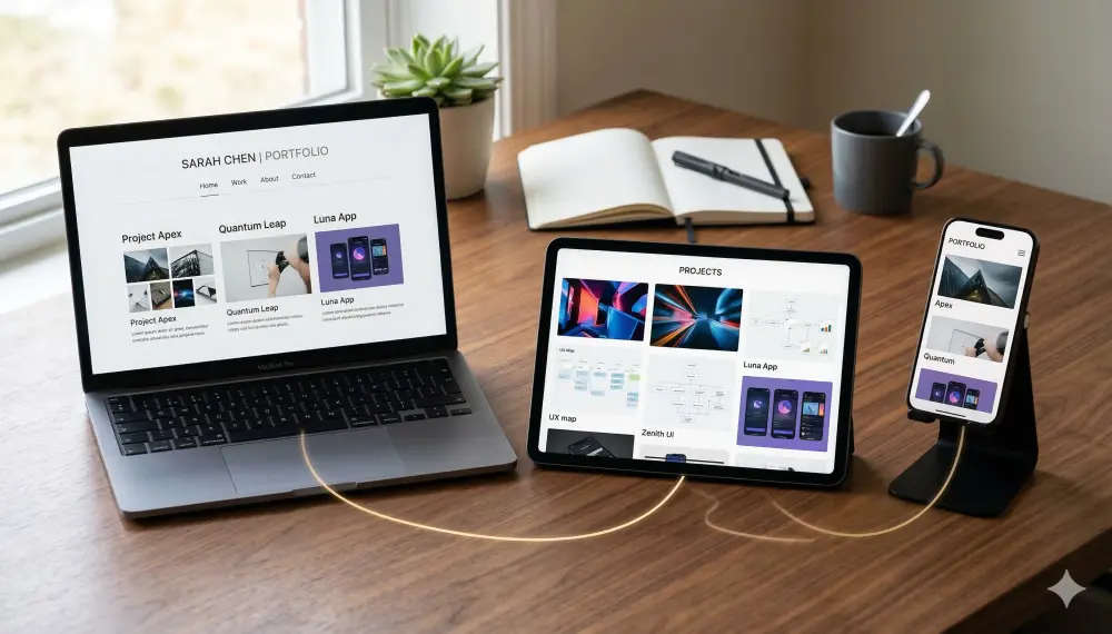 تصميم و برمجه بورتفوليو احترافي لعرض اعمالك بشكل مثالي و جذاب