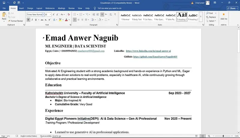 تحويل PDF إلى Word بشكل احترافى