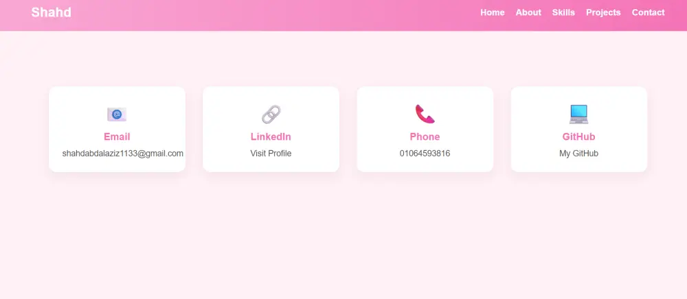 عملPortfolio كامل متجاوب مع جميع الأجهزة ويحتوي علي المشاريع السابقة