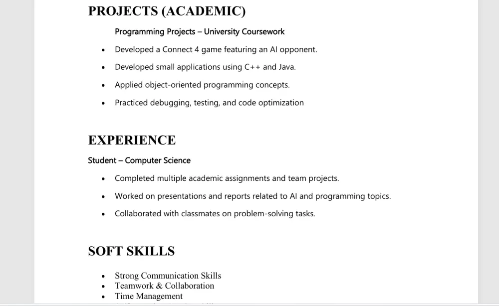تصميم سيرة ذاتية (CV) احترافية تعكس مهاراتك وخبراتك بشكل مميز