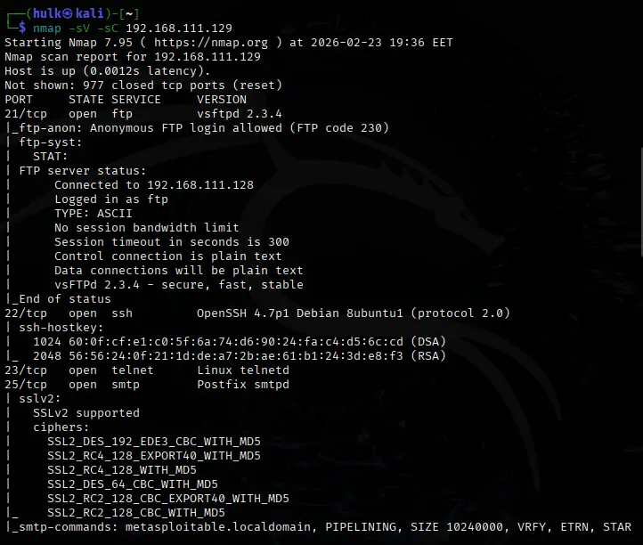 تحليل أمان الشبكات واكتشاف المنافذ المفتوحة باستخدام Nmap و ادوات تحليل اخرى