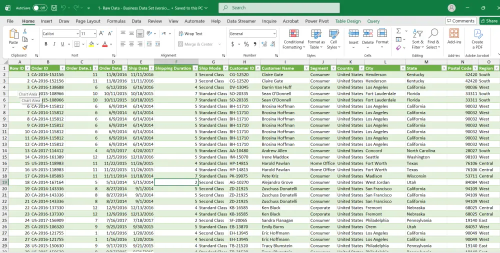 تحويل بيانات Excel إلى رسوم بيانية واضحة واحترافية
