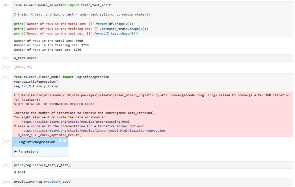 بناء وتطبيق نماذج تعلم الآلة باستخدام Python