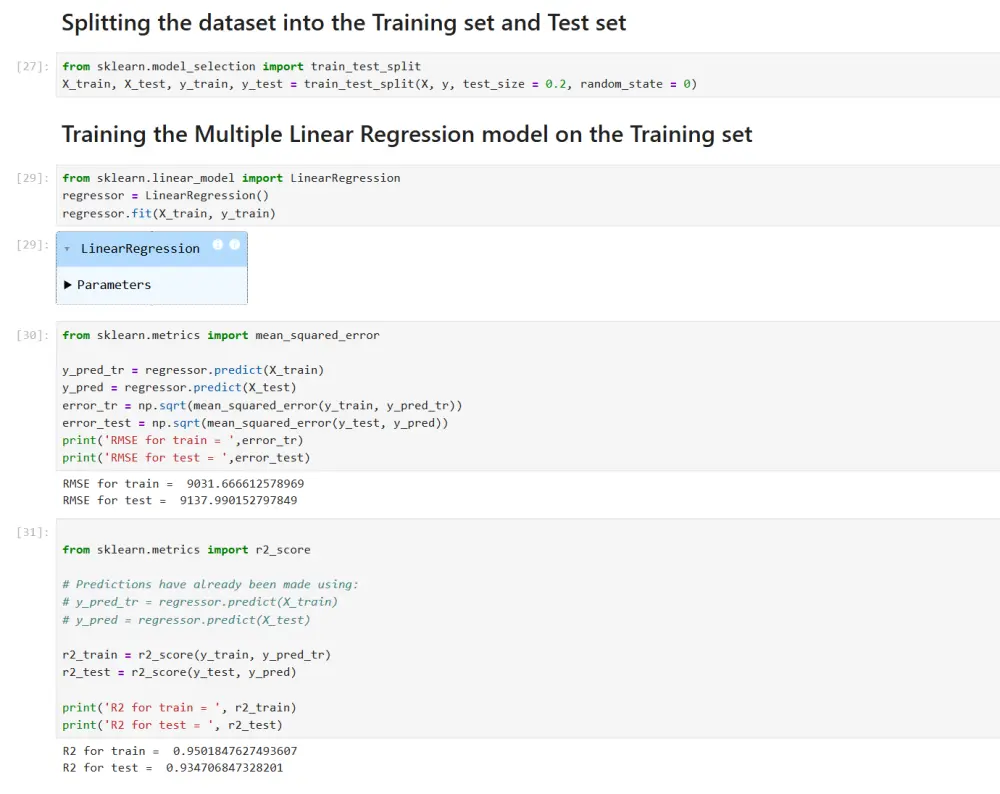 بناء وتطبيق نماذج تعلم الآلة باستخدام Python