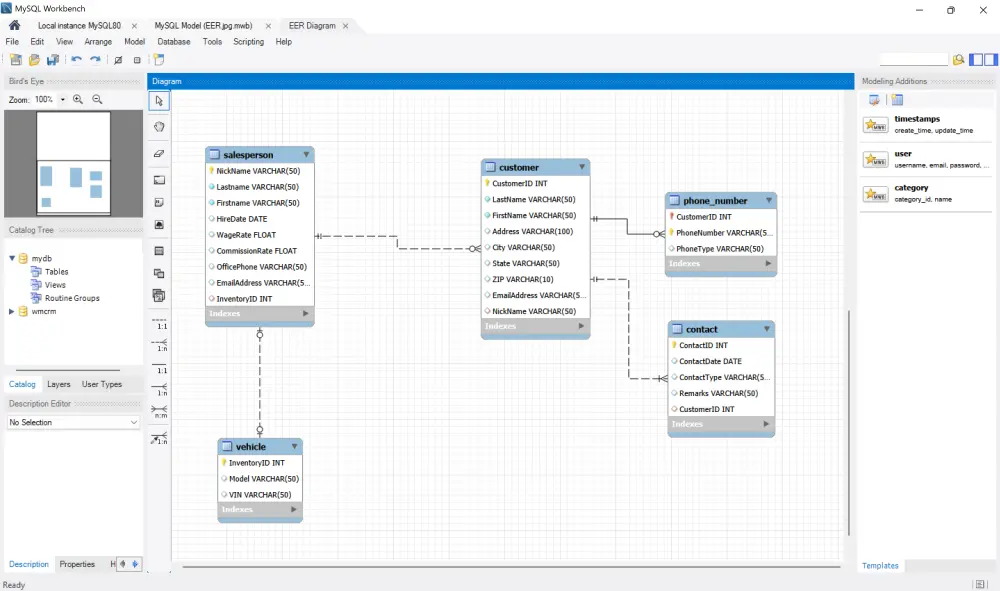 تصميم وبناء قواعد البيانات باستخدام MySQL