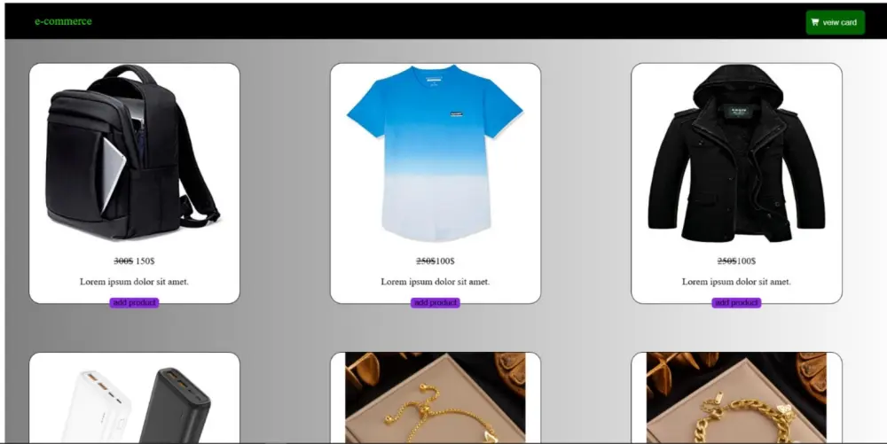 اقدم لك موقع سريع ومناسب لجميع الاجهزة باستخدام HTML,CSS,JavaScript