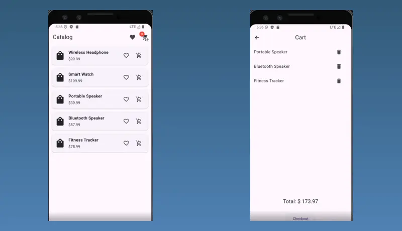 سأقوم بتصميم Flutter UI جذاب وسريع لأي تطبيق موبايل