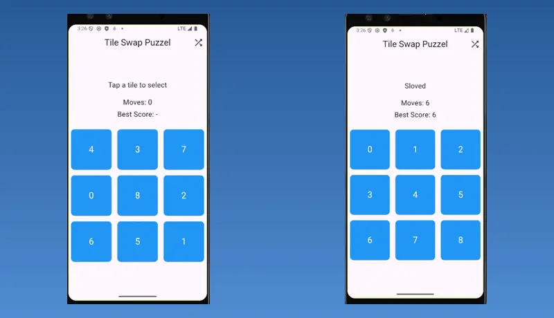 سأقوم بتصميم Flutter UI جذاب وسريع لأي تطبيق موبايل