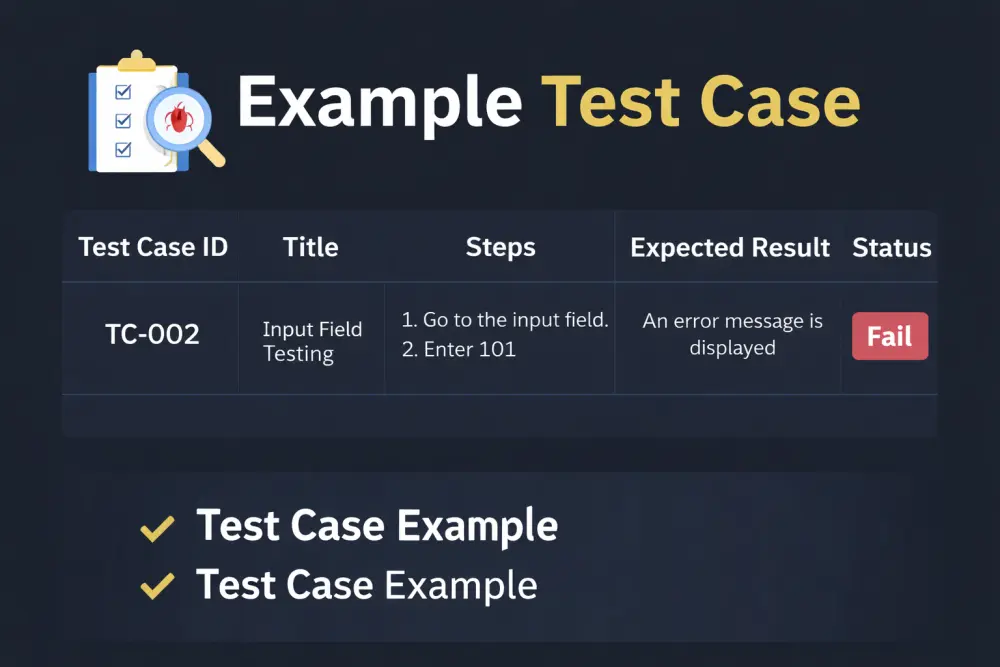 Test Case Writing