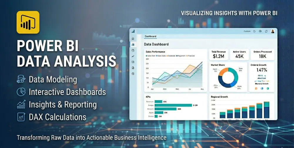 تصميم dashboard باستخدام Power BI
