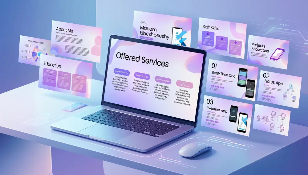 تصميم عرض تقديمي Presentation احترافي