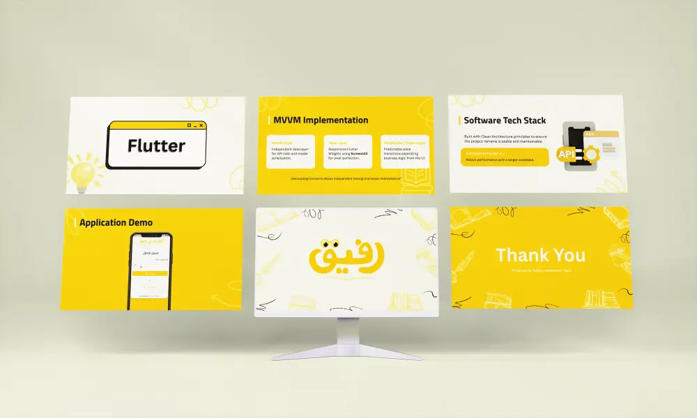 تصميم عرض تقديمي Presentation احترافي