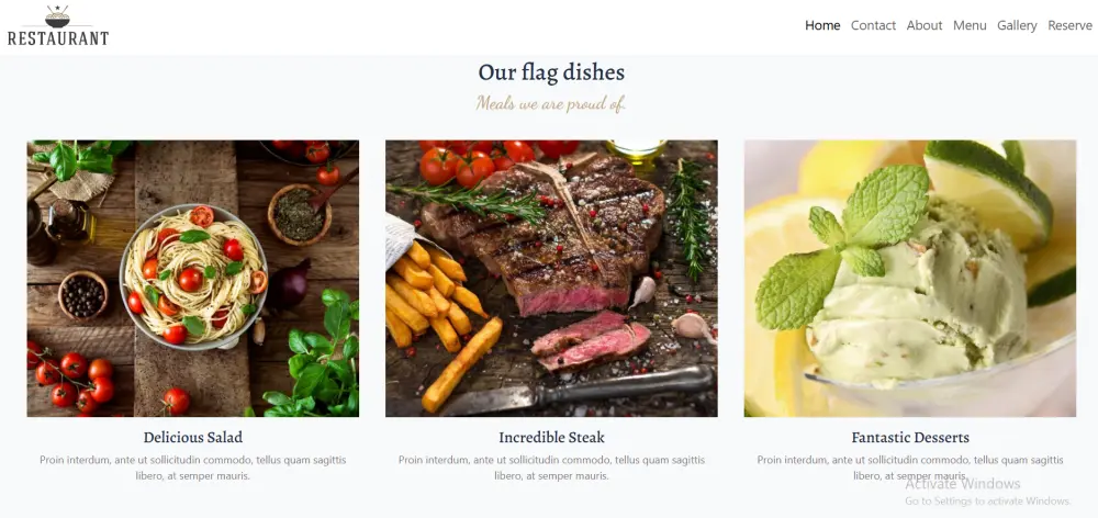 تصميم موقع Front-End تفاعلي باستخدام HTML CSS Bootstrap و Js