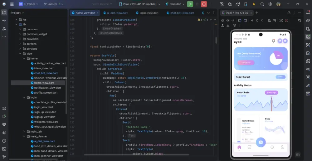 برمجة تطبيقات موبايل احترافية (Android & iOS) باستخدام Flutter