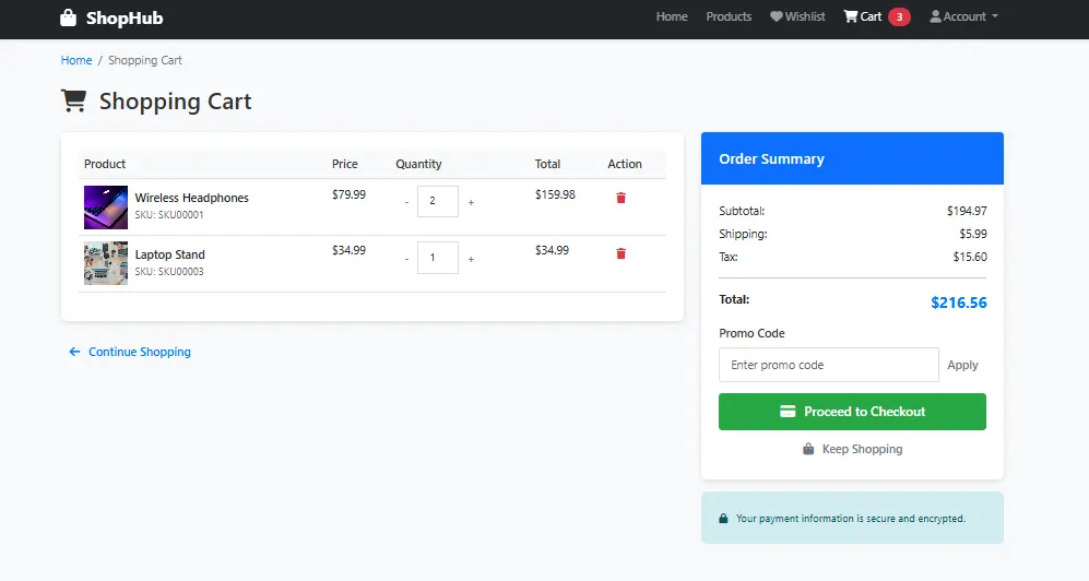 إنشاء متجر إلكتروني احترافي Frontend باستخدامHTML CSS JS ES6